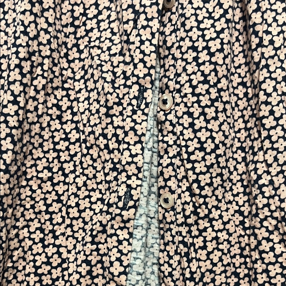 Boden Pink and Blue Floral Blouse - Picture 4 of 7